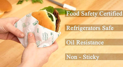 Well Pack Food Wrapping Paper Roll | Baking Paper | Roti Wrap | Packing All Food Items | Non Stick Paper | Parchment roll for Oil Absorption & Microwave Safe Butter Paper (upto 100 Meter, 500 gram)